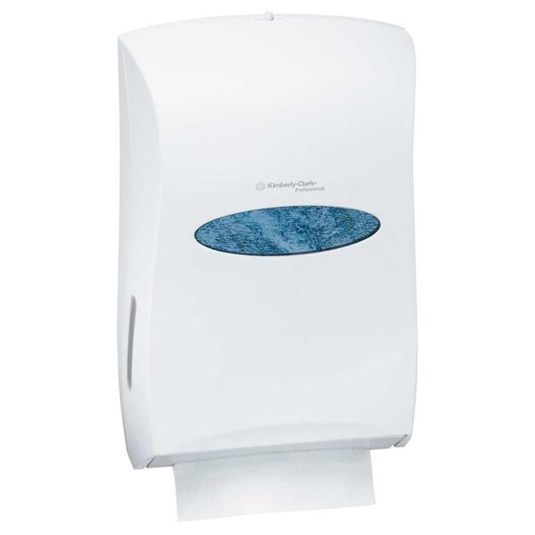 Towel Dispenser C-Fold / Multifold Windows Scottfold Pearl White 1/Ca
